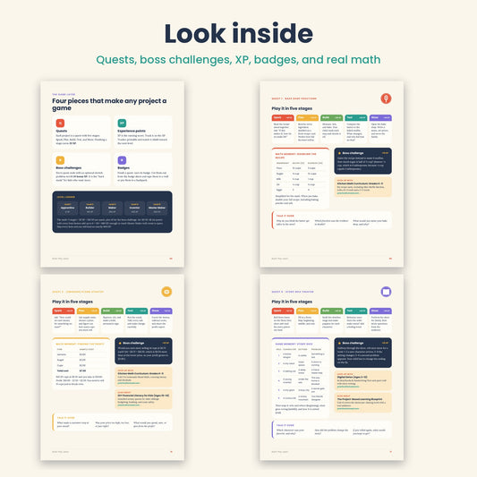 Build. Play. Learn. — Gamified Project-Based Learning for Elementary Homeschool