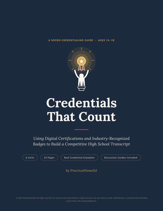 Credentials That Count — cover, Ages 14–18
