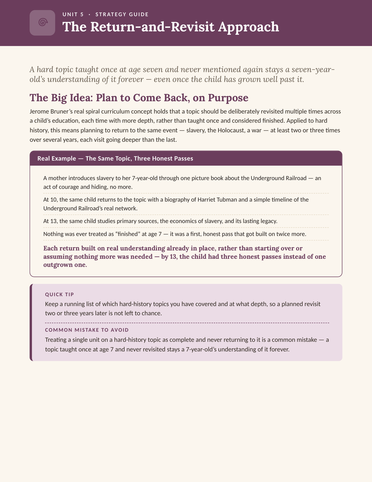 Unit 5 – The Return-and-Revisit Approach — interior preview