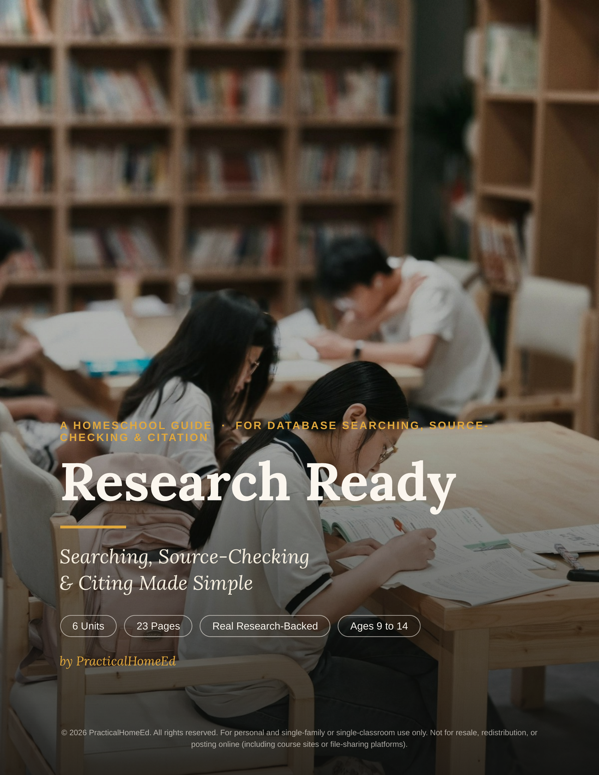 Research Ready guide introduction page explaining the research-backed approach